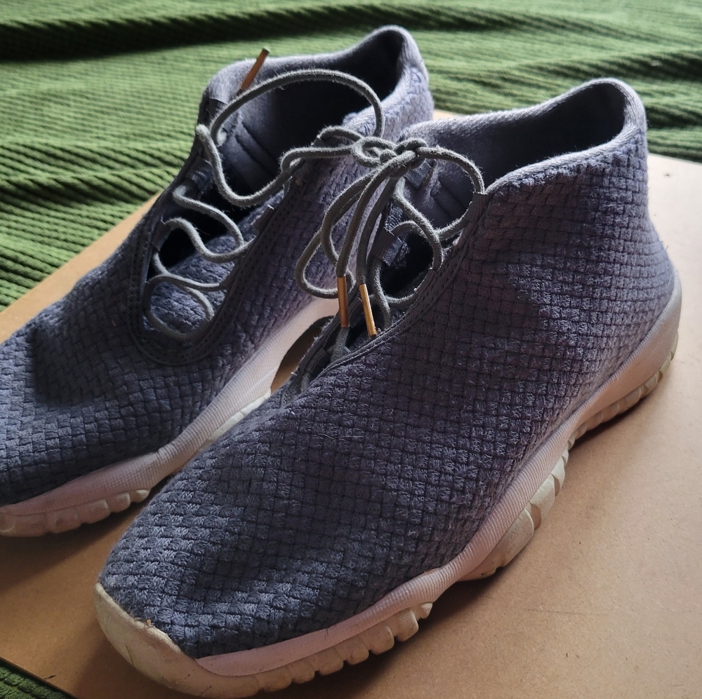 Gray Gym Shoes